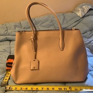 Pink leather Kate Spade purse